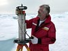 Doug Sieberg calibrates an instrument.