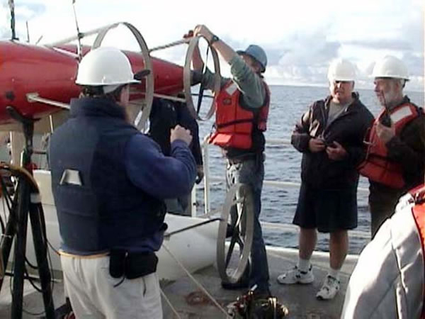 Preparing ABE for its next dive