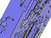 Particle intensity map of Explorer Ridge. 