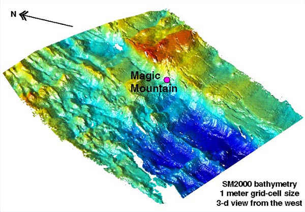 SM2000 multibeam bathymetry