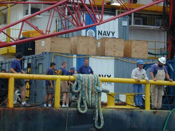 barge personnel