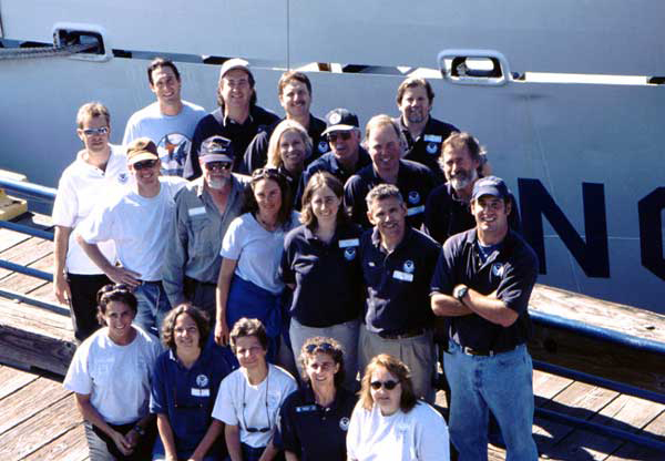 The Olympic Coast Sanctuary Quest team