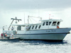 Media rep.s, visiting the R/V Seward Johnson.