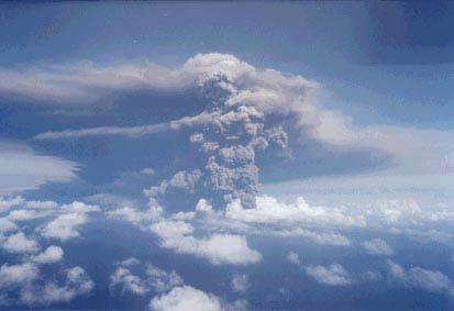 Anatahan Volcano eruption, May 11, 2003.