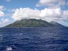 Anatahan Volcano as it appeared 3 months before the eruption.