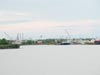 A view of Venice, LA from the bow of the Ronald H. Brown