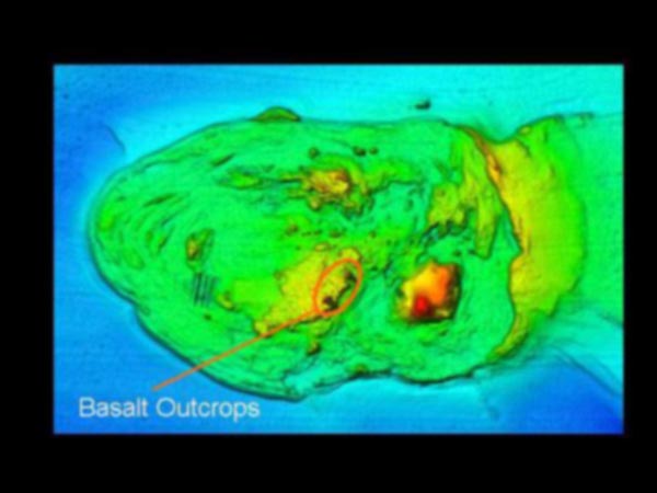 A seafloor map of Alderdice Bank