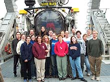 Science crew on Gulf of Mexico Deep Sea Biology cruise