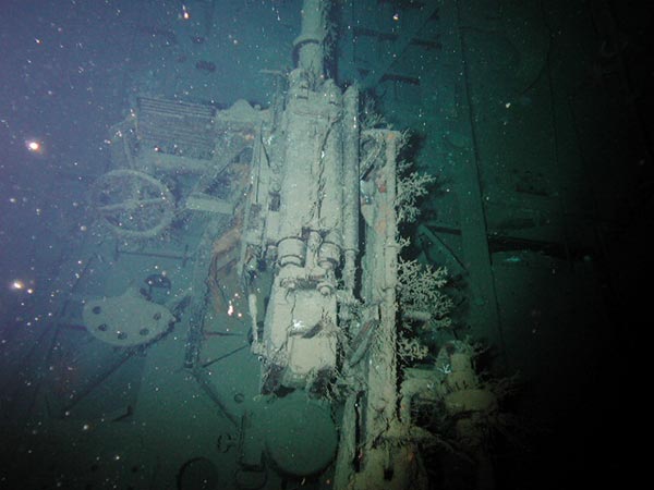 37mm main deck gun on U-166