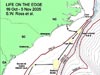 Map of the southeastern US study area, illustrating proposed path of the cruise and various deep coral sampling areas.