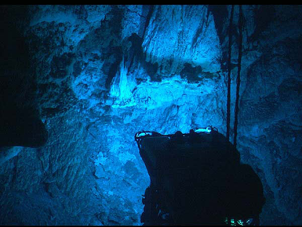 Hercules illuminates and photographs the IMAX Tower