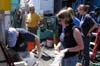 Rhian Waller and Sarah L'Heureux of the Woods Hole Oceanographic Institution.