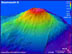 See the satellite and sonar survey animation of the Volcanic Chain