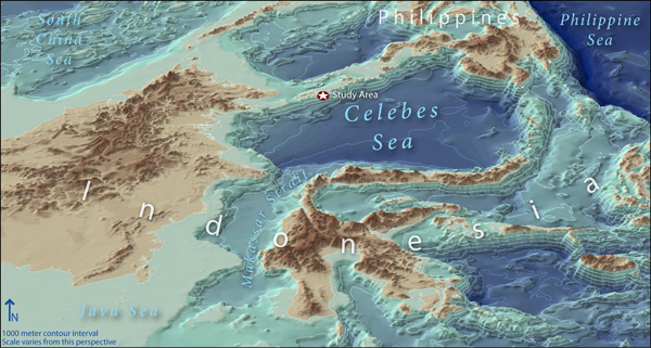 3d map of expedition area