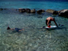 Fetch1 AUV being launched by Ramon at 18 Palms.