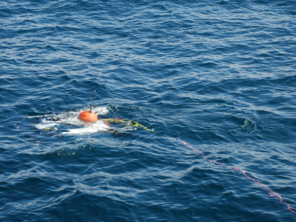 The Phantom S2 deployed in Lake Huron