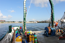 stern of USF Weatherbird II