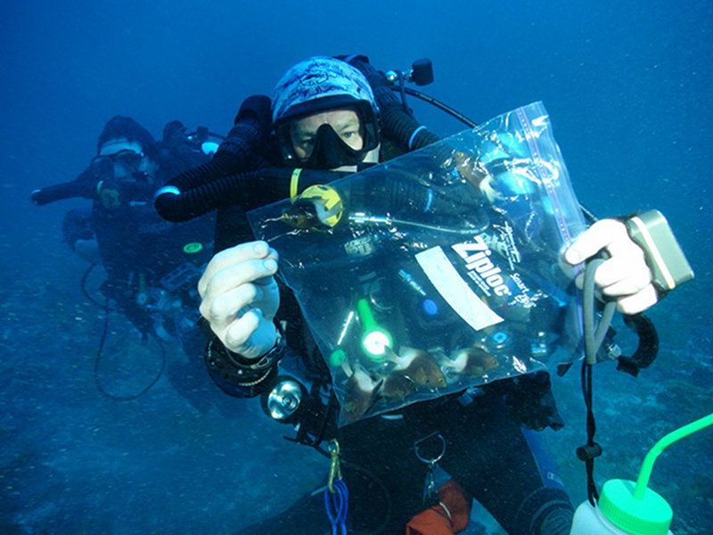 Miscellaneous equipment needs to be prepped and readied for the dives