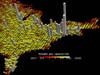 Population density of the eastern US