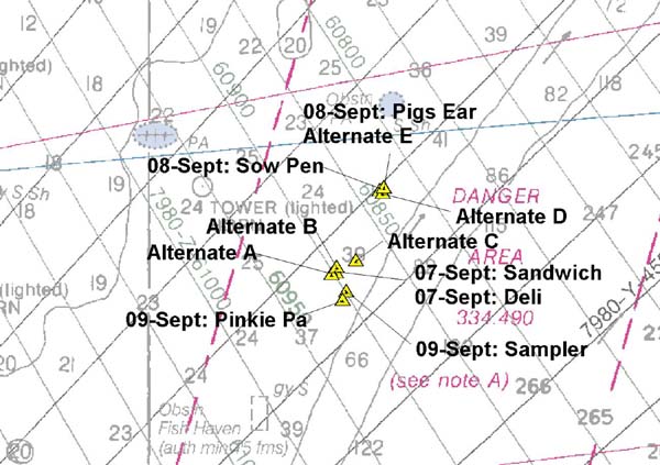 South Atlantic Bight Map