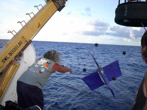 drifter buoy deployment