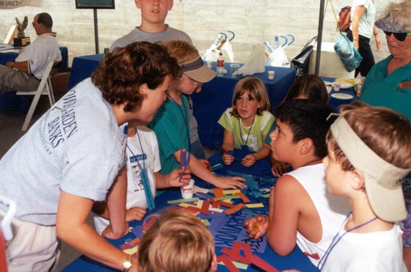 students at Galveston Open House