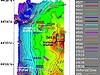 Side-lit multibeam bathymetry of Heceta Bank