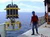 deployment testing of instrument to measure ocean currents and temperature