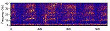 spectrogram of volcanic tremors