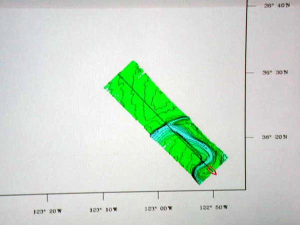 Mapping the sea floor