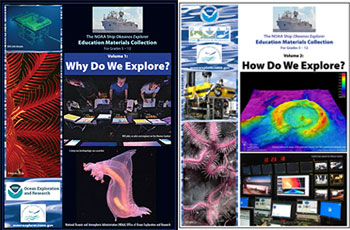 Okeanos Explorer Education Materials Collection was developed to encourage educators and students to become personally involved with the voyages and discoveries of the vessel.