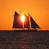 Key West, FL. The sun set is always a wonderful part of the day, and to see it from sea is a an experience all to its own.