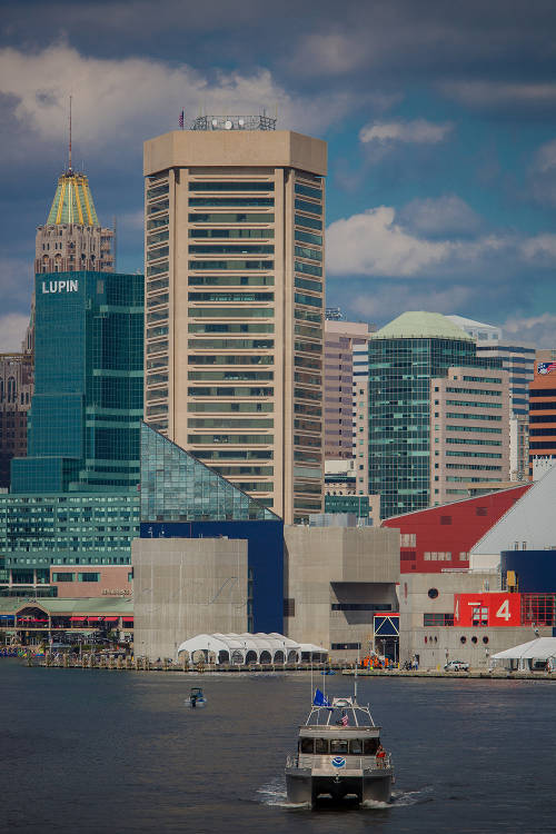 NOAA’s R/V Bay Hydro II took a break from mapping the Chesapeake to join Okeanos in Baltimore for the Star Spangled Spectacular.