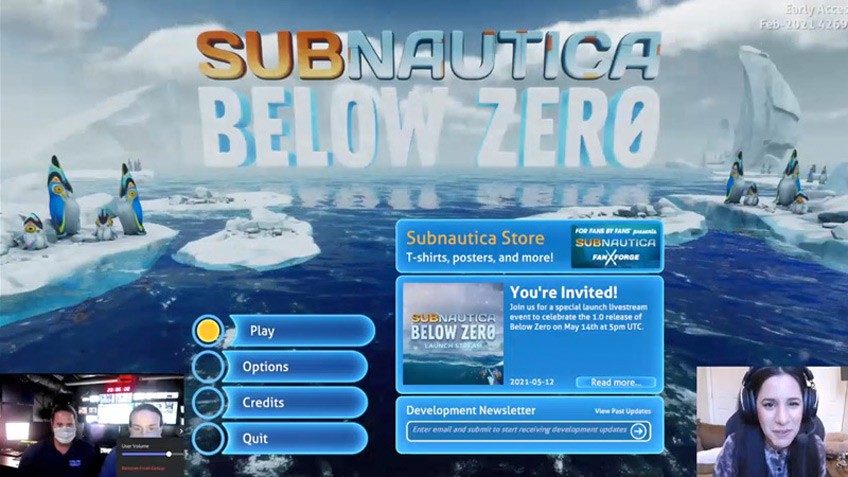 On May 13, two members of the 2021 Technology Demonstration expedition team, NOAA Ocean Exploration expedition coordinator Michael White and Woods Hole Oceanographic Institution research engineer Casey Machado, joined Cecilia D'Anastasio, a reporter with WIRED Games, for a live event to explore the ocean on Planet 4546B.