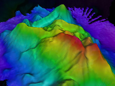 Bathymetry is the study of underwater floors in oceans, rivers, or lakes. It involves collecting information about the depth of the ocean.