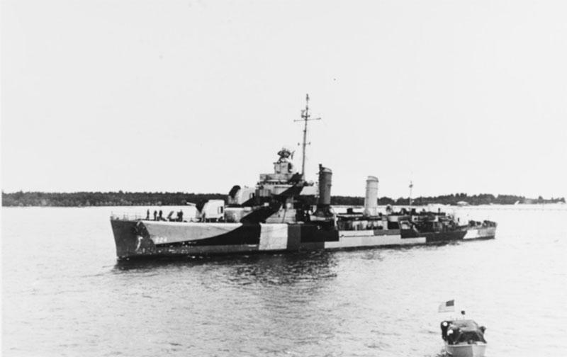 In the Suez Canal, Egypt, on 9 February 1945. Photographed from USS Quincy (CA-71), which had President Franklin D. Roosevelt embarked. Official U.S. Navy Photograph, now in the collections of the National Archives. Credit: Naval History and Heritage Command